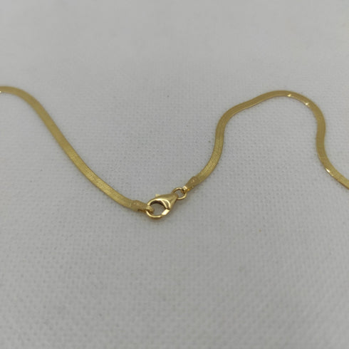 Collana oro 18k Girocollo maglia piatta Snake | Gioiellitosti.it